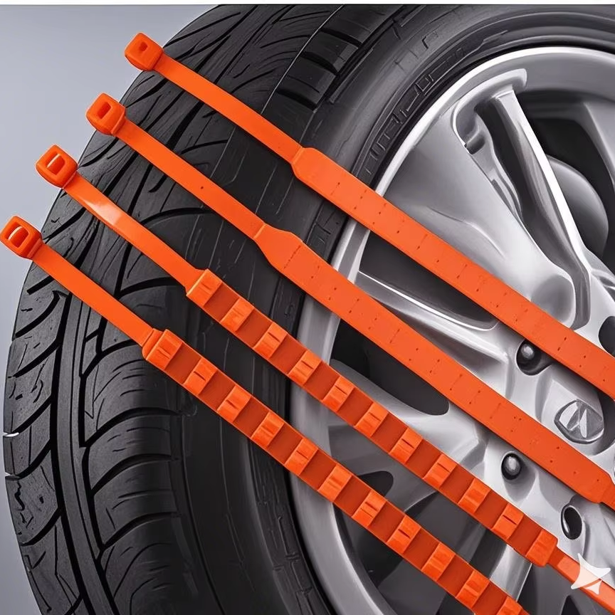 Wholesale Heavy Duty Car Tire Zip Ties Emergency Snow Chains Alternative for Safe Winter Driving